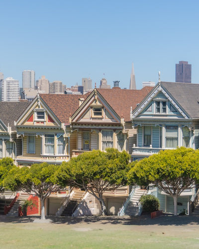 Painted Ladies Victorian houses, San Francisco, USA